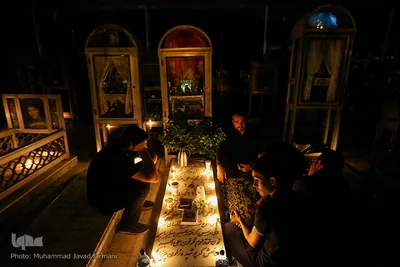 شب قدر بیست و یکم رمضان در جوار شهدا