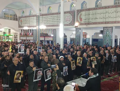 مراسم بزرگداشت شهدای مقاومت در شهرستان اهر
