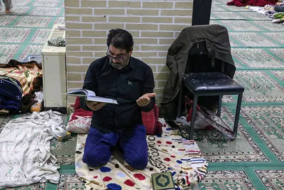 اعتکاف در مسجد ملااسماعیل یزد
