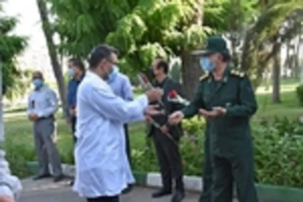 حضور «کاروان سلامت» بهداری نیروی زمینی سپاه برای کمک به کادر درمان گلستان + عکس