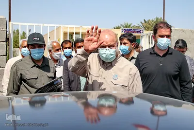 بازدید قالیباف از اردوی جهادی شهید کاظمی آشتیانی