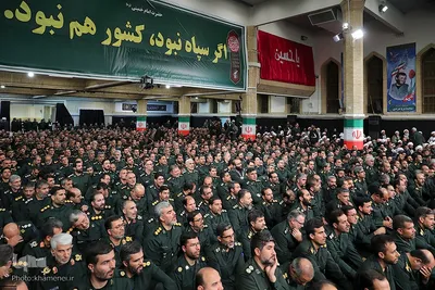 دیدار فرماندهان سپاه پاسداران با رهبر معظم انقلاب