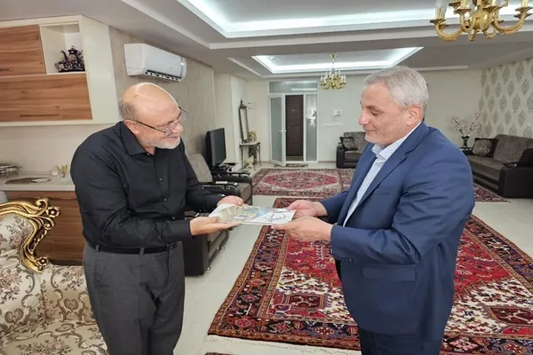 دیدار مدیرکل بنیاد شهید آذربایجان شرقی با آزادگان