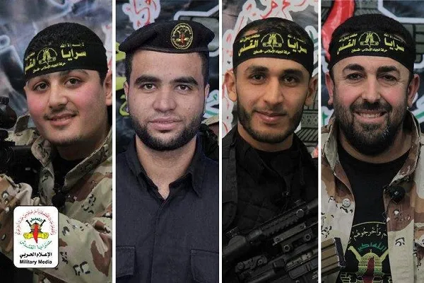 شهادت چهار رزمنده جهاد اسلامی فلسطین در نوار غزه