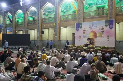 مراسم شام بزرگداشت حضرت احمدبن موسی (ع)