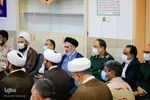 دیدار عیدانه مردم و مسئولان با نماینده ولی فقیه در خراسان‌جنوبی