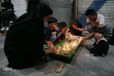 مراسم شام غریبان حسینی در قم