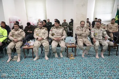 دیدار فرماندهان نظامی و انتظامی با نماینده ولی فقیه در آذربایجان غربی‎