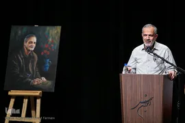 احمد مسجد جامعی در رونمایی «محمدامین» در ایوان شمس
