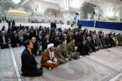 مراسم تجدید میثاق جامعه قرآنی با امام راحل (ره)