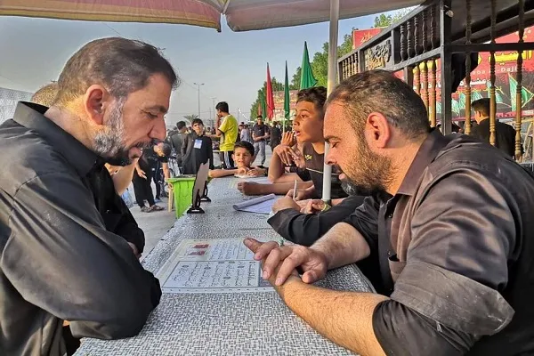 بالصور..العتبة العلوية تنشر 12 إستراحة قرآنية في النواحي التي تؤدي إلى كربلاء