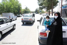 عزاداری خودرویی روز تاسوعا