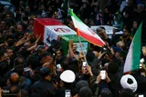 مراسم تشییع پیکر شهدا از میدان انقلاب
