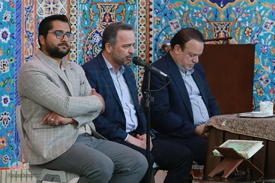 مراسم ترحیم احمد مهدوی دامغانی