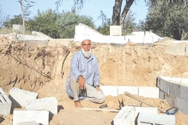 ‘গাজায় এক দিনে ৬০০ লাশ দাফন করেছি’