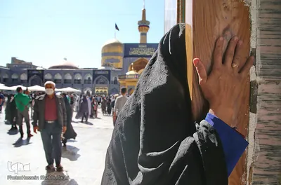 حرم امام رئوف در روزهای پایانی ماه صفر