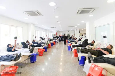 اهدا خون در روز عاشورا