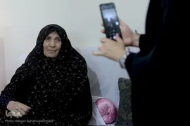 مادر شهیدان داود و مجید کشتکار سهی