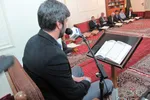 جلسه محمد صادق بهشتی قاری قرآن ایکنا