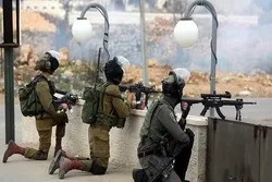 Zionistische Soldaten schießen nahe der libanesischen Grenze