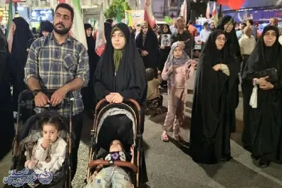 هشتاد و پنجمین اجتماع باشکوه مردم بابلسر در دفاع از میهن