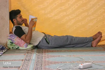 اعتکاف دانشجویی در مسجد دانشگاه اراک
