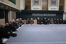 عزاداری شب شهادت حضرت فاطمه زهرا (سلام‌الله‌علیها) در حسینیه امام خمینی رحمه‌الله
