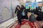 محفل انس با قرآن بانوان در حرم علی‌بن مهزیار اهوازی