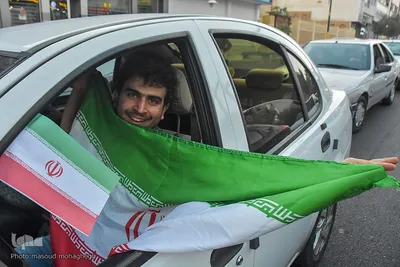 جشن پیروزی تیم ملی در سمنان