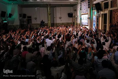 اولین دعای کمیل ماه مبارک رمضان در مسجد ارک
