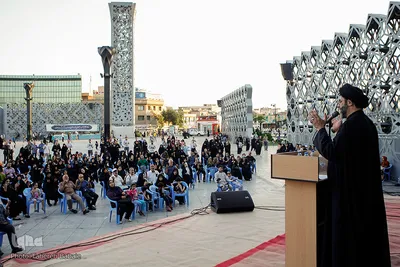 مراسم عزاداری شهادت امام صادق (ع) در میدان امام حسین (ع)
