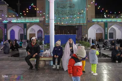 توزیع افطاری در شب میلاد امام حسن مجتبی(ع)