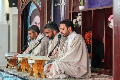 جزءخوانی قرآن کریم در مسجد جامع خرمشهر 