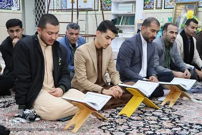 مراسم احیای قرآنی در اهواز