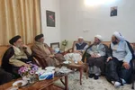 دیدار امام جمعه اصفهان با خانواده شهید ربانی