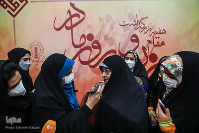 نشست خبری انسیه خزعلی رئیس ستاد مرکزی هفته بزرگداشت مقام مادر و روز زن