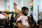 مراسم شیرخوارگان حسینی در امامزاده سیدمحسن(ع) تیرانچی