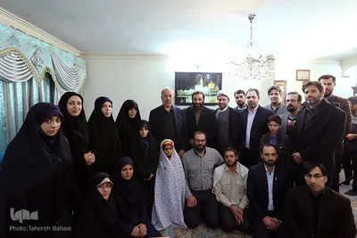 دیدار صالحی با خانواده شهید اویدالاثر مدافع حرم مرتضی کریمی
