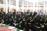 مراسم شیرخوارگان حسینی در حرم مطهر شاهچراغ(ع)