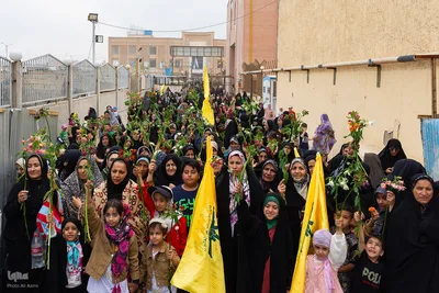 جشن روز دختر در حرم حضرت زینب خواهر امام رضا (ع)