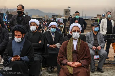 تشییع پیکر شهدای گمنام در دانشگاه آزاد تهران شمال
