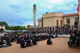 عکس | مراسم عزاداری حسینی در مصلای تبریز