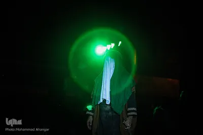 خیمه سوزان شب عاشورا در اهواز