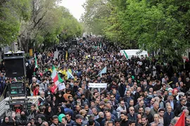 راهپیمایی روز قدس در تبریز‎