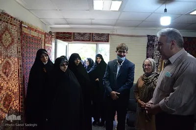 بازدید معاون رئیس جمهور در امور زنان و خانواده از نمایشگاه طرح ملی توسعه مشاغل خانگی‎‎
