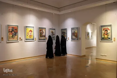 نمایشگاه آثار محمدعلی حدت در اصفهان