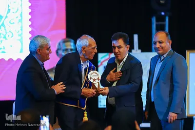 آیین نکوداشت خیّر ملی مدرسه ساز مردانی آذر‎