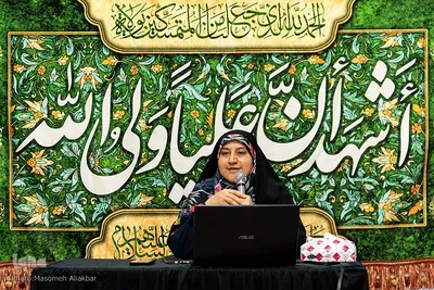 مراسم اعتکاف در مسجد جامع رجایی شهر کرج
