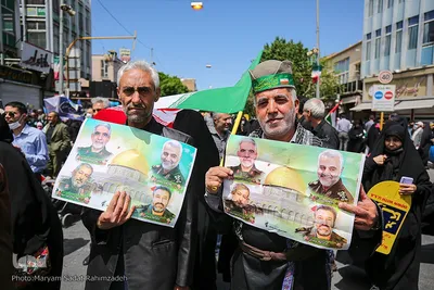 راهپیمایی روز قدس در شیراز