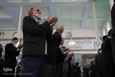 اقامه نماز عید فطر در اهر